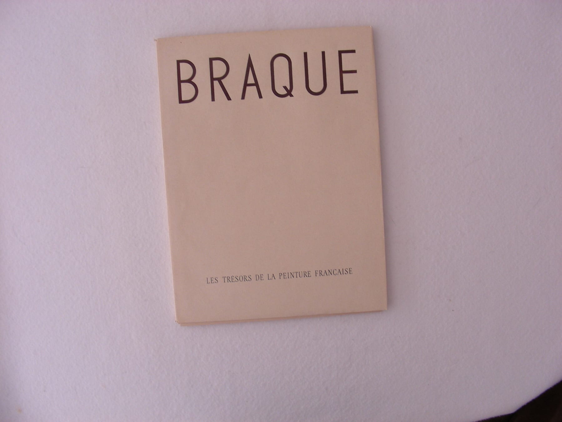 Braque le réconciliateur