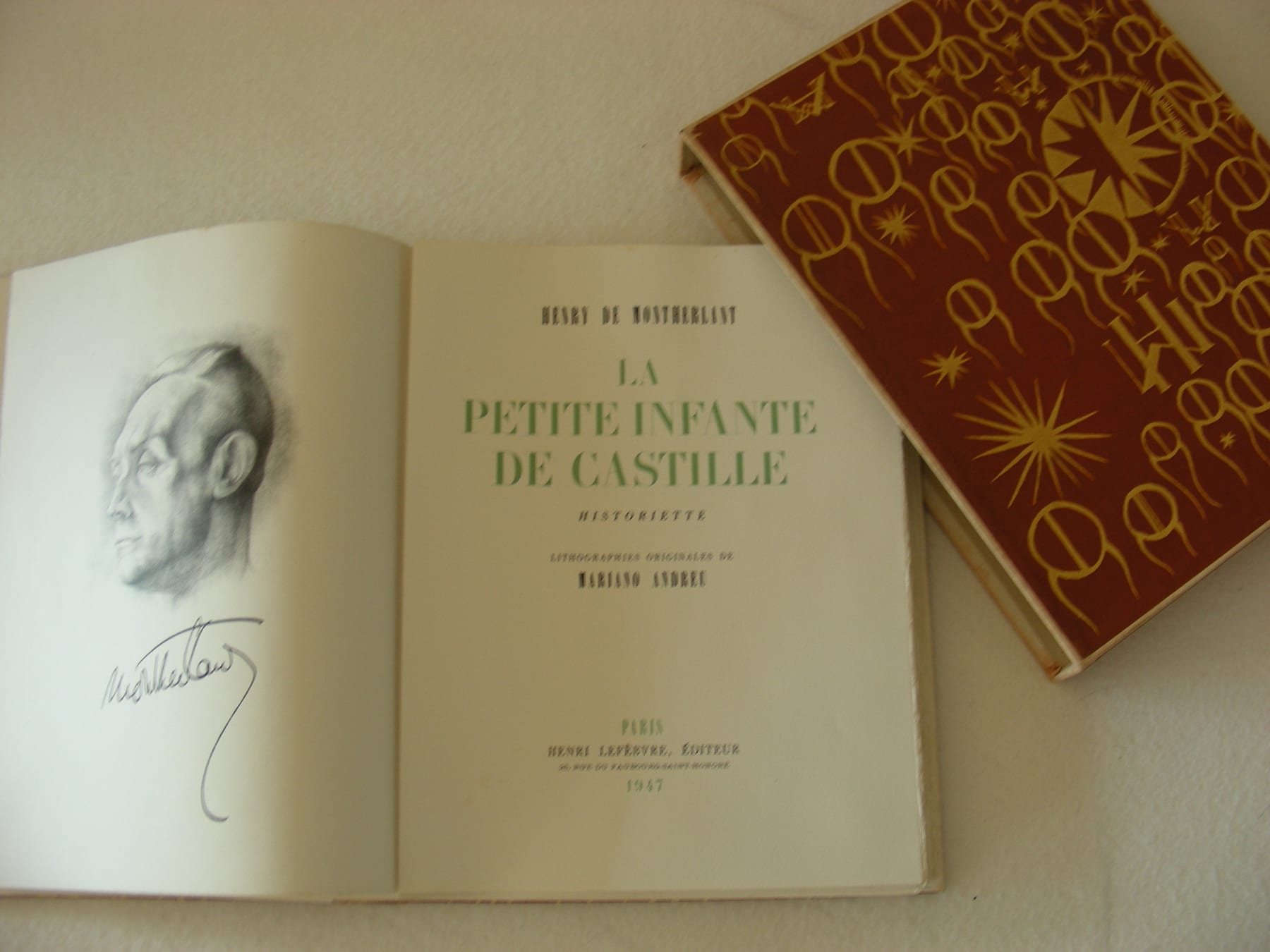 La Petite Infante de Castille, historiette