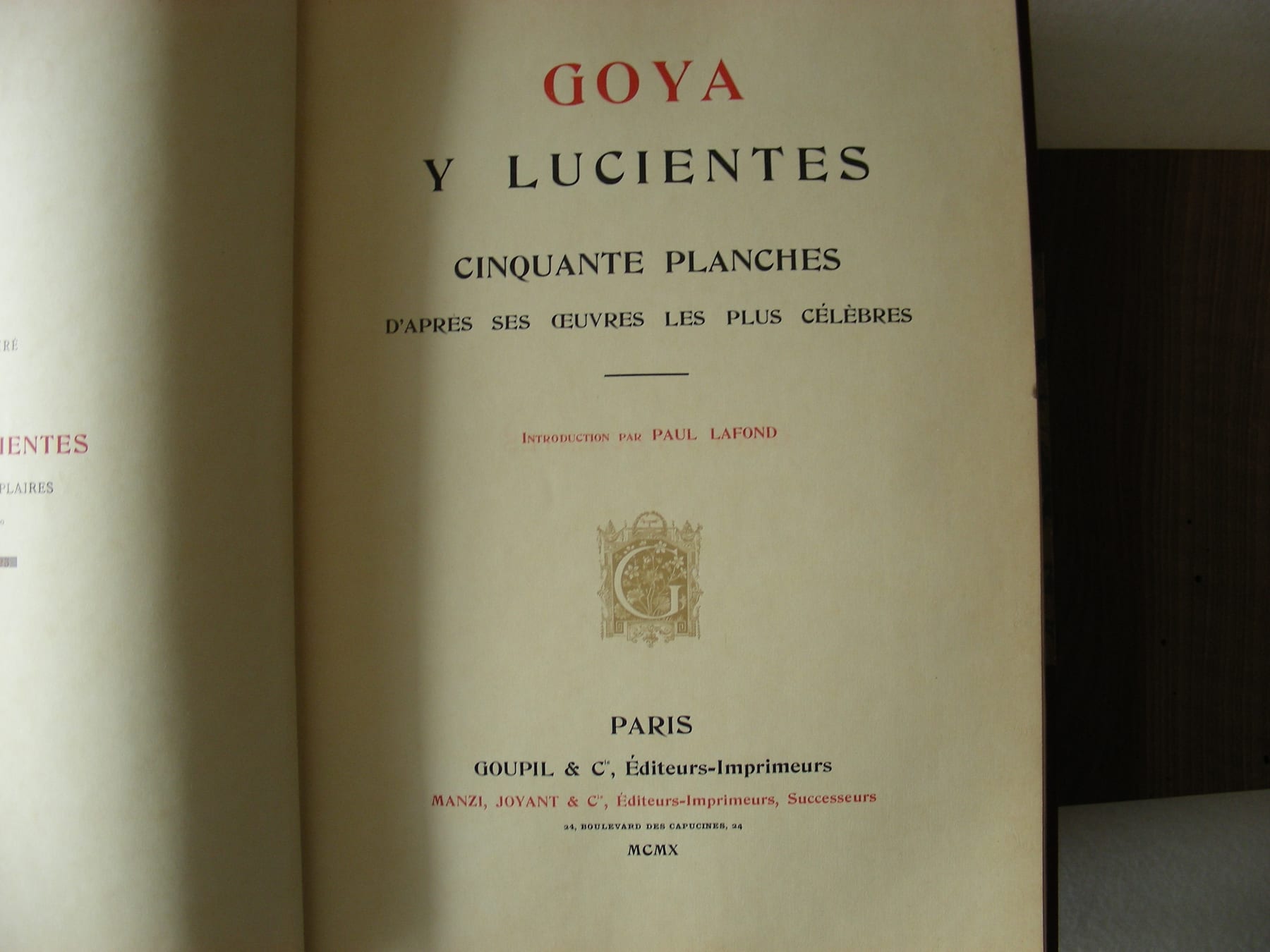 Goya Y Lucientes