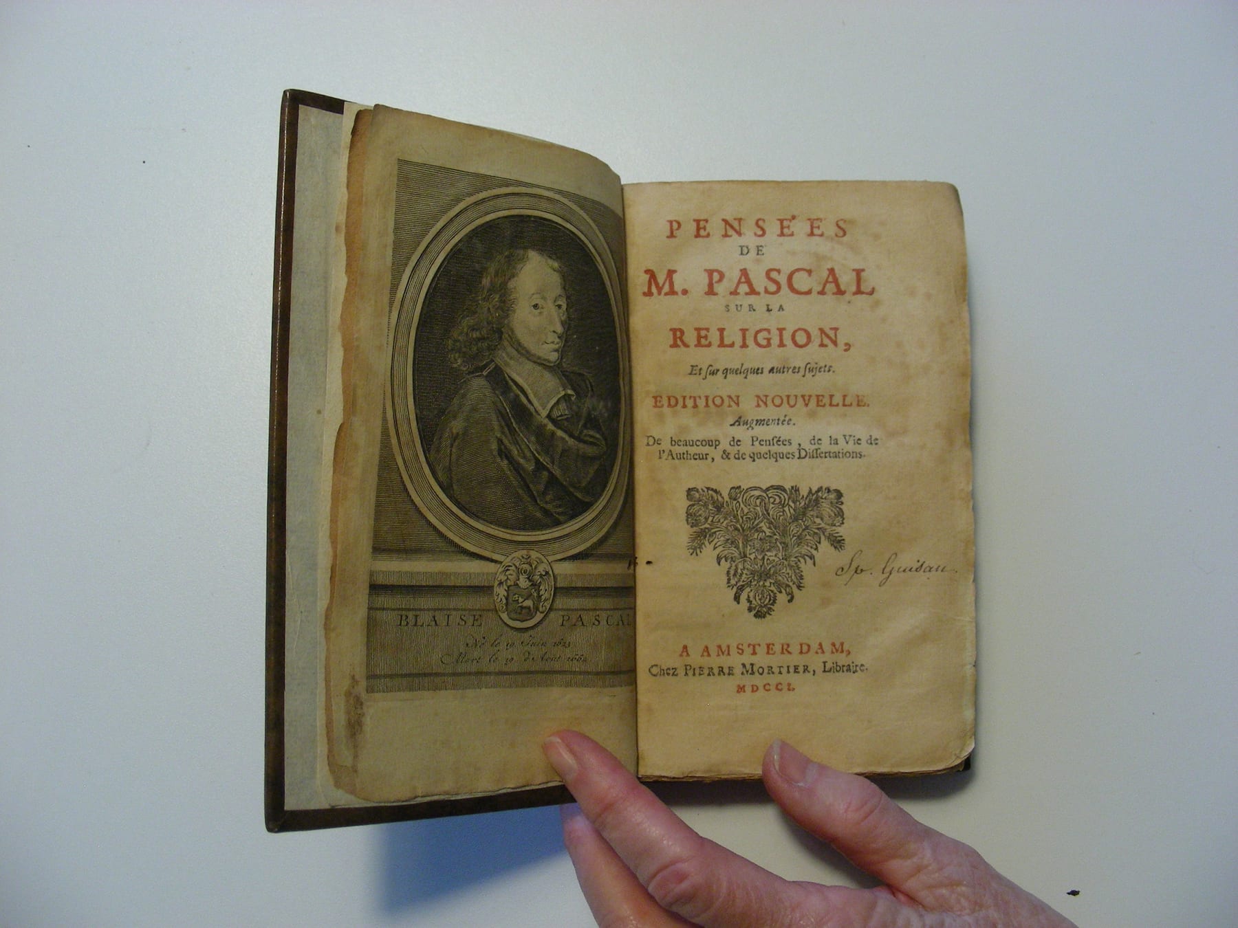 Pensées de M. Pascal sur la Religion et sur quelques autres sujets. Edition nouvelle