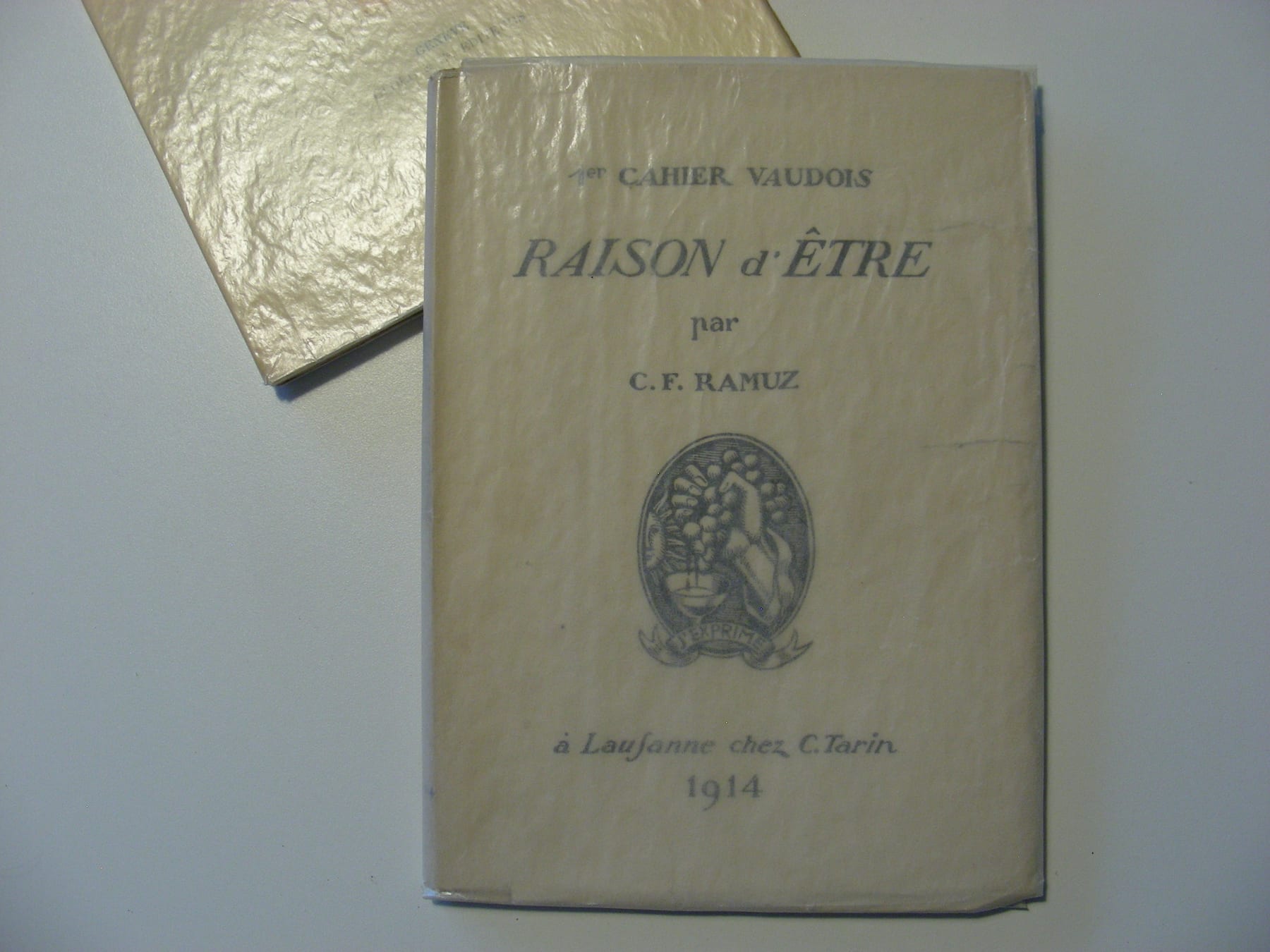 Raison d'être [1er Cahier Vaudois]