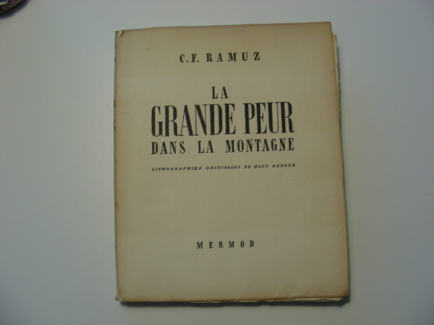 La Grande Peur dans la montagne