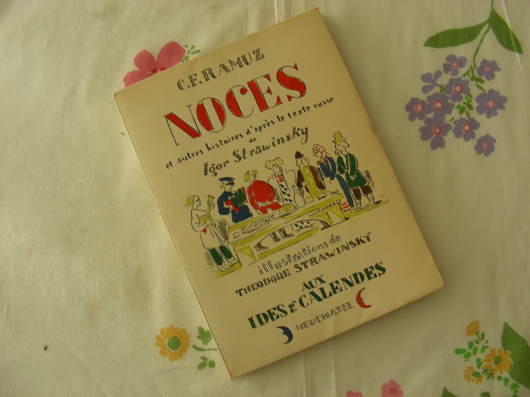 Noces et autres histoires d'après le texte russe de Igor Strawinsky