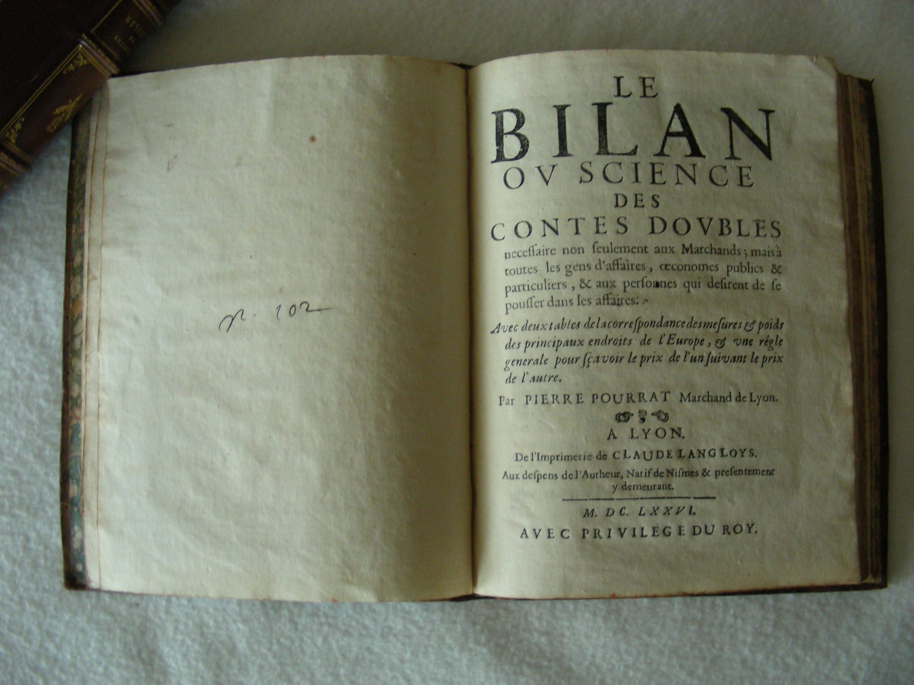 Le Bilan ou science des contes doubles