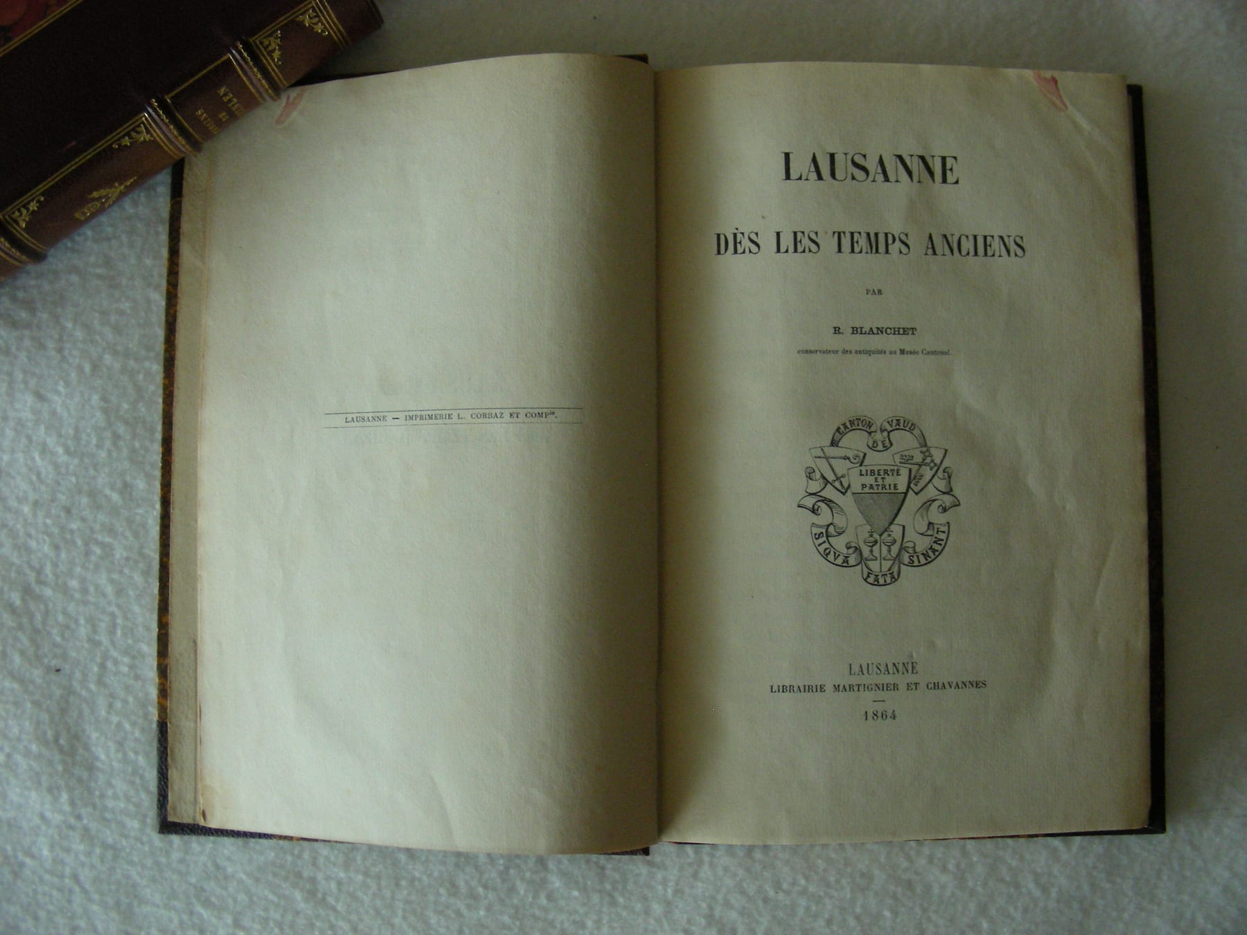 Lausanne dès les temps anciens