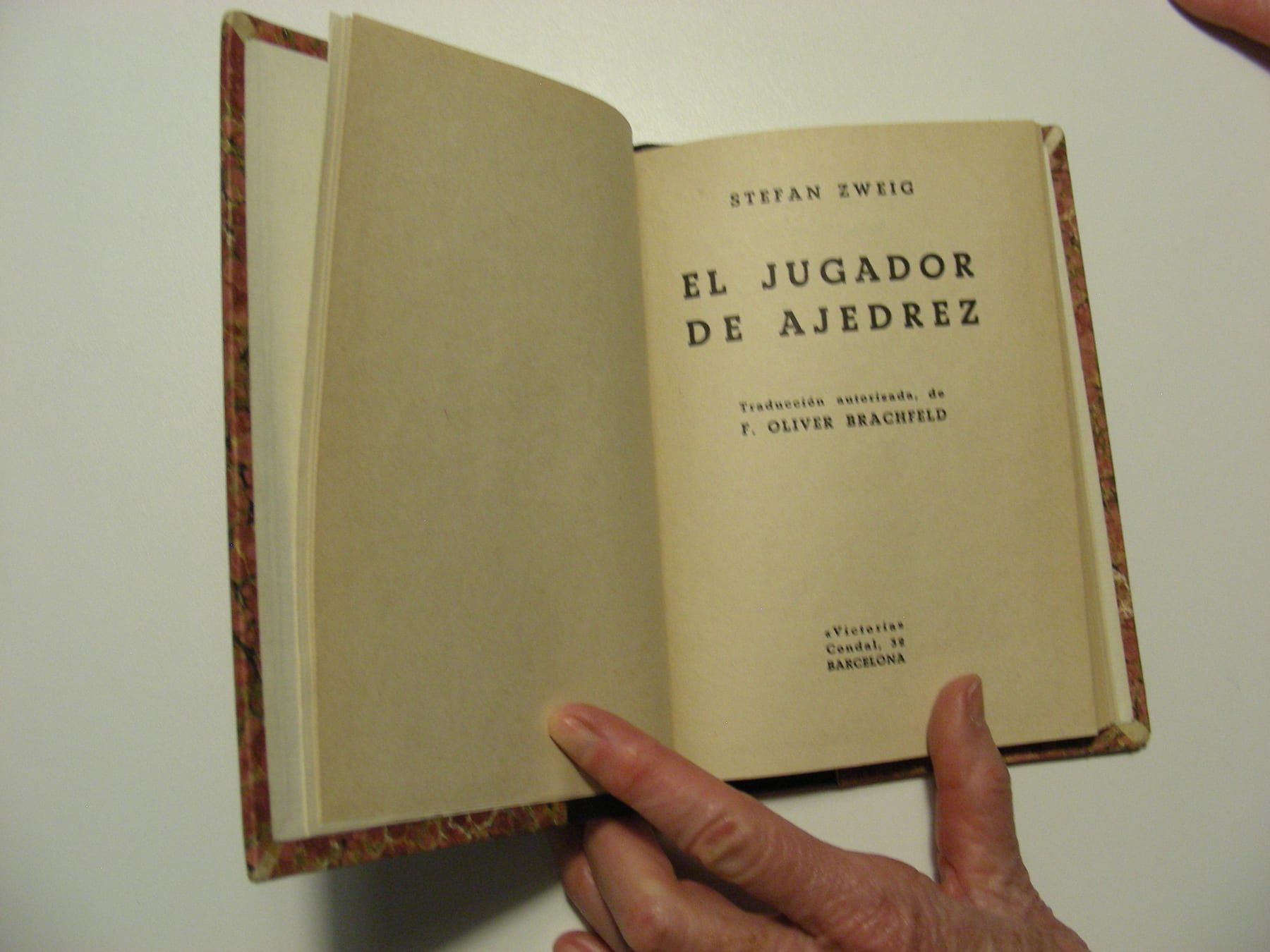El jugador de ajedrez